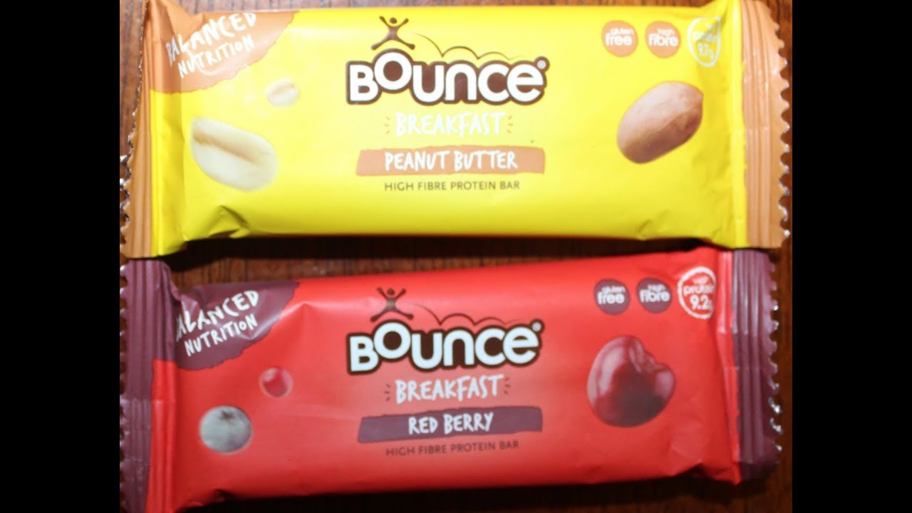 Bounce Breakfast High Fibre Protein Bar Peanut Butter & Red Berry