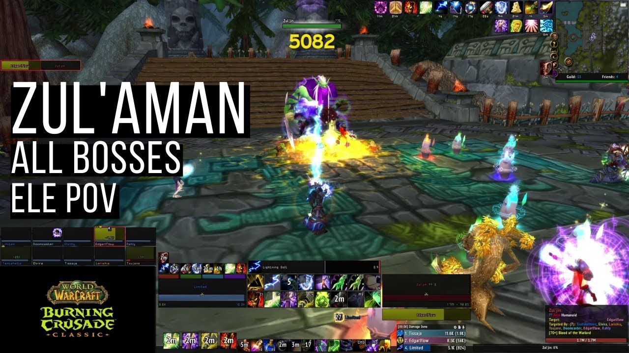 ZA All Bosses |  Elemental Shaman | TBC Phase 4 | #95