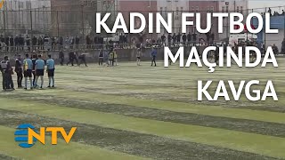 @NTV Kadınlar futbolu istenmeyen görüntülere sahne oldu