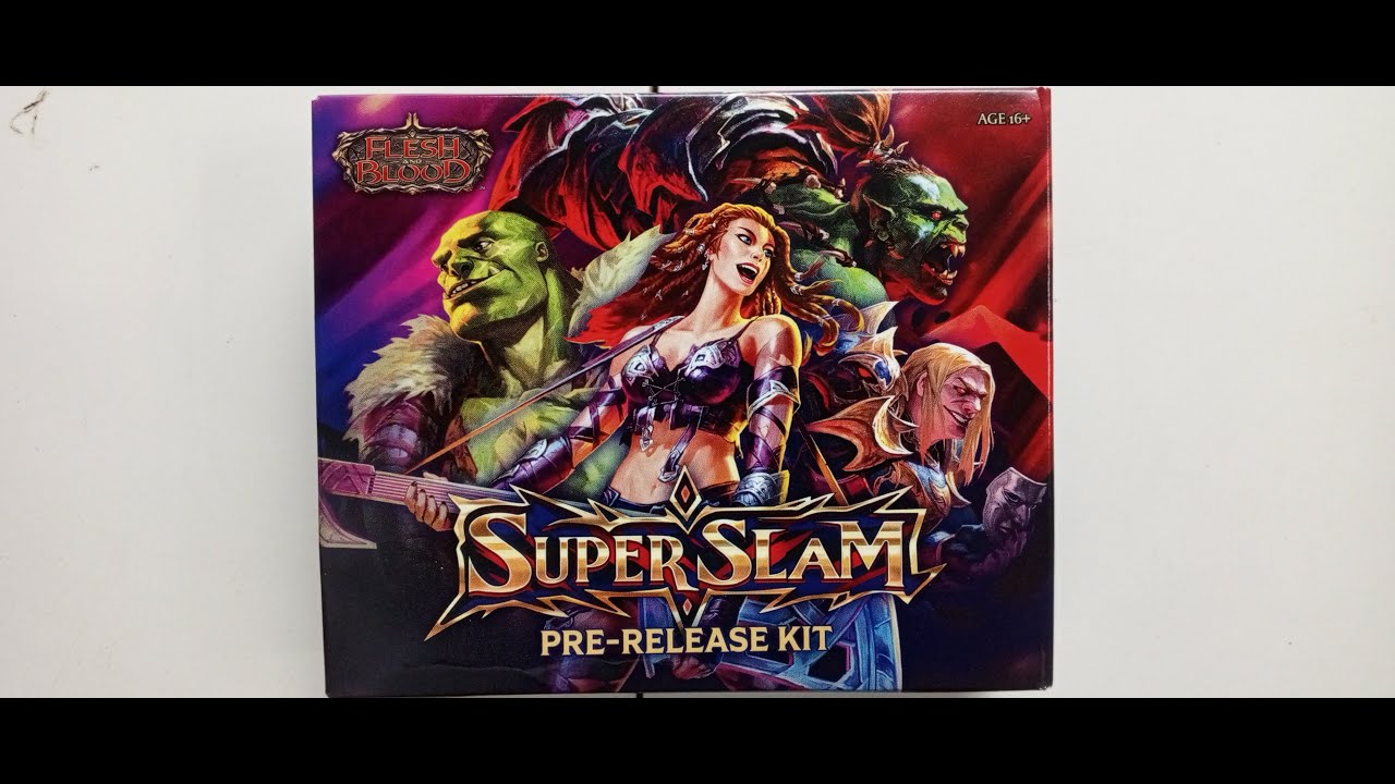 Flesh and Blood Super Slam Pre-Release Kit Unboxing