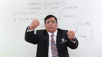 Class 12th – Condition for Current | Current Electricity | Tutorials Point
