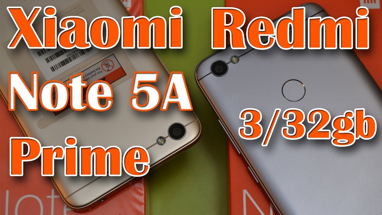 Честный обзор Xiaomi Redmi Note 5A на Snapdragon 435 c 3/32 Gb в чёрно-сером цвете