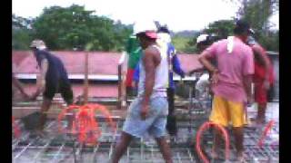 Cementing the slab.avi