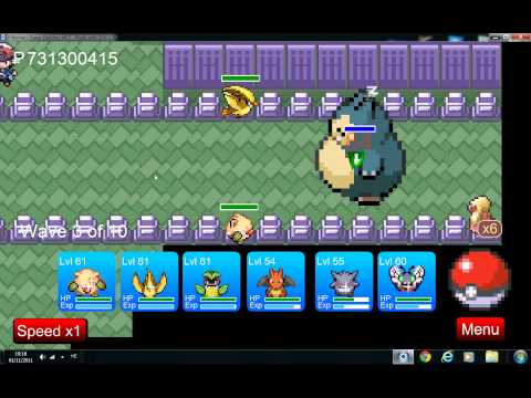 Let's Play Pokemon Tower Defense!! Poke Tower 2 (PTD Part 25) 