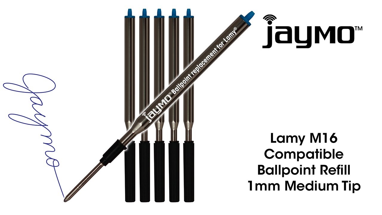 Jaymo Lamy M16 Ballpoint Pen Refill Instructional Video YouTube