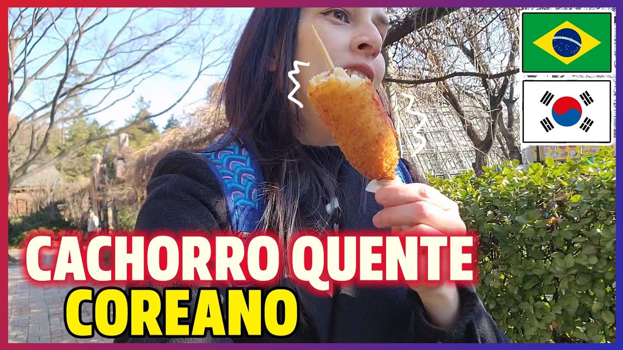 Cachorro quente coreano – OLHA, COMIDA!