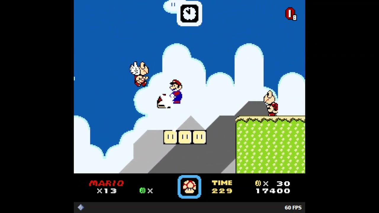 Hummer Super Mario World - 1-3 (Challenge Mode)