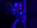 Flashing Light Marble Run #flashy #marble #marblemaze #blacklight #glow #fun