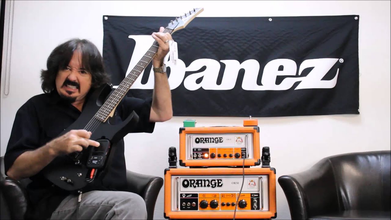Ibanez RGKP6 w/ Korg mini Kaoss Pad 2S RG Electric Guitar Paul Holdgate Demo