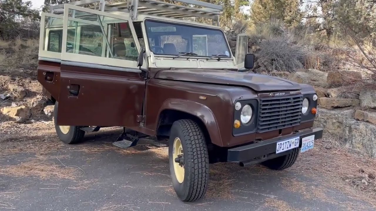 1984 LAND ROVER DEFENDER 110 FOR SALE TOUR