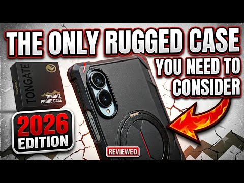 Samsung Galaxy Z Fold 8 | Tongate Rugged Case, with privacy tempered glass built in.