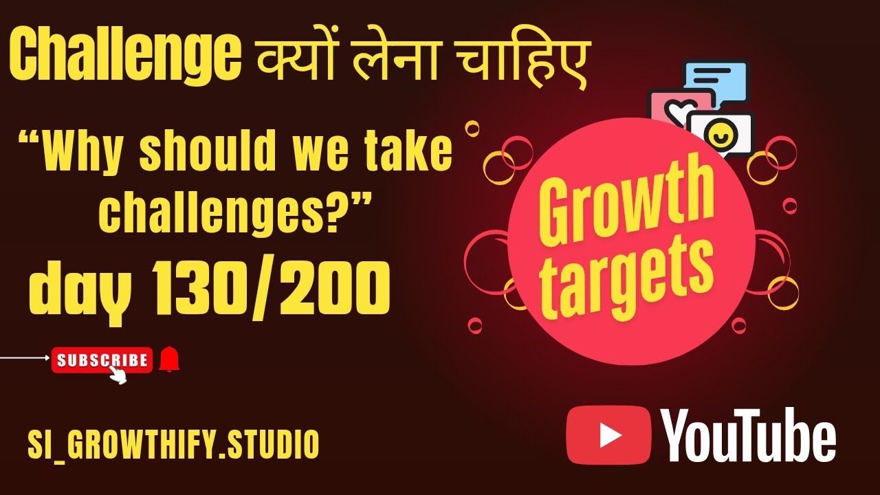 Challenge kyon lena chahiye day130/200 self discipline | Hindi | motivation 