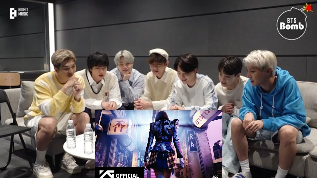 BTS Reaction to LISA - LALISA M/V ( BTS Reacts To Blackpink )