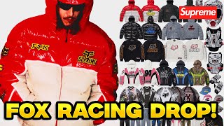 FOX RACING COLLABORATION IS HERE! SUPREME FW25 WEEK 9 DROP REACTION!