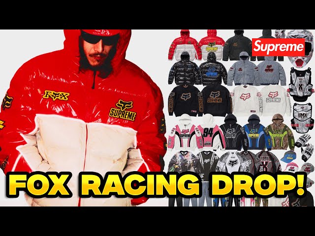 FOX RACING COLLABORATION IS HERE! SUPREME FW25 WEEK 9 DROP