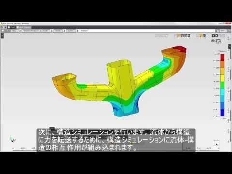 ANSYS AIM: Fluid-Structure