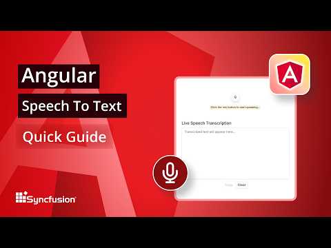 Angular Speech To Text: The Ultimate Feature Walkthrough