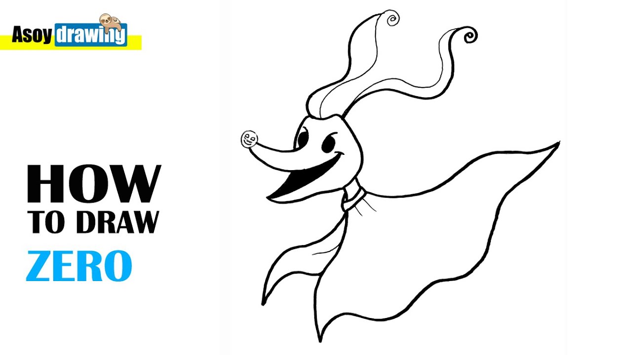 How To Draw Zero Step By Step Movies Pop Culture Free