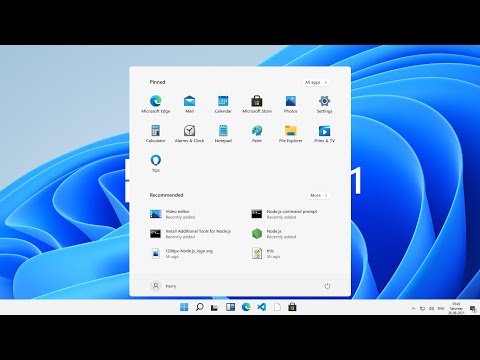Window 11 | Using HTML CSS And JS | Free Source Code