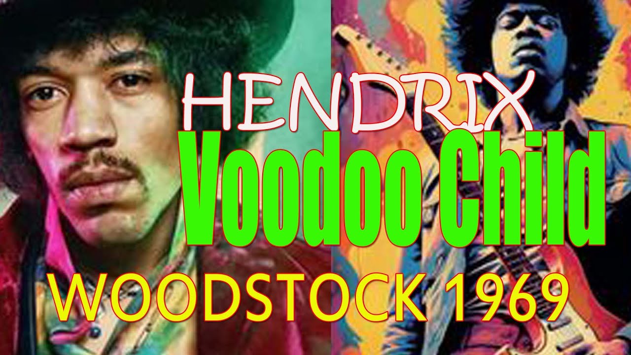 JIMI HENDRIX 'Voodoo Child" THE MASTER en VIVO--Woodstock 1969-