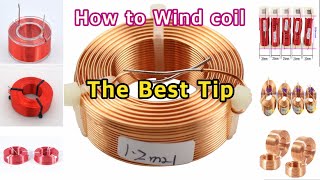 The best tips for winding a coil  - 코일 감기 꿀팁