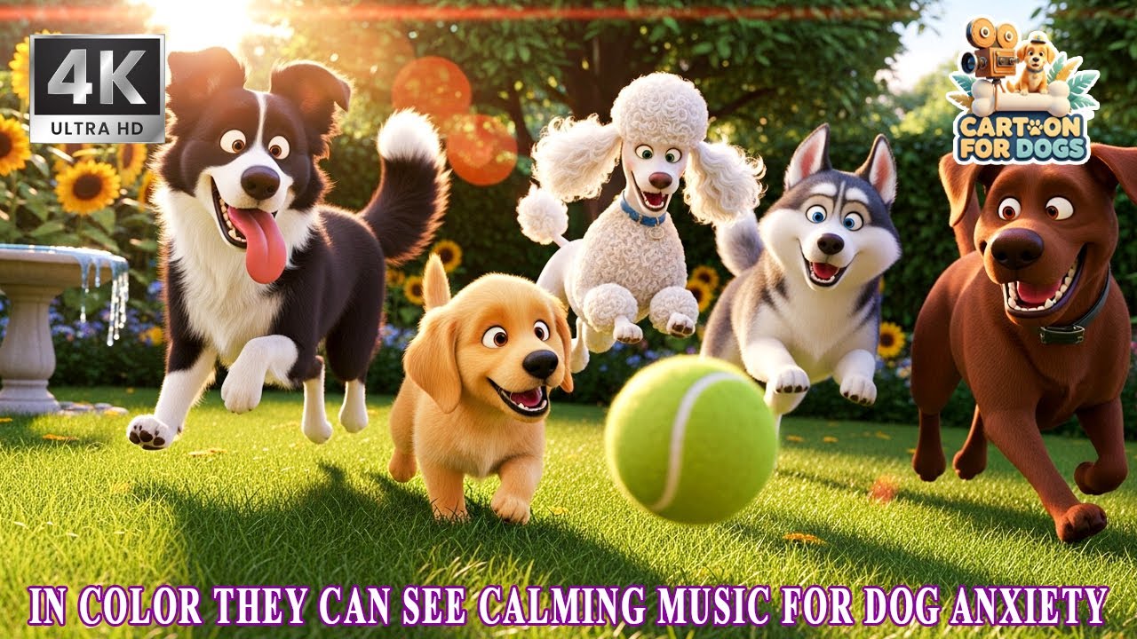 Dog TV for Home Alone Dogs 🐶 BEST Cartoon for Dogs 2026 👉 Stress Relief, Boredom Buster & Sleep 💤