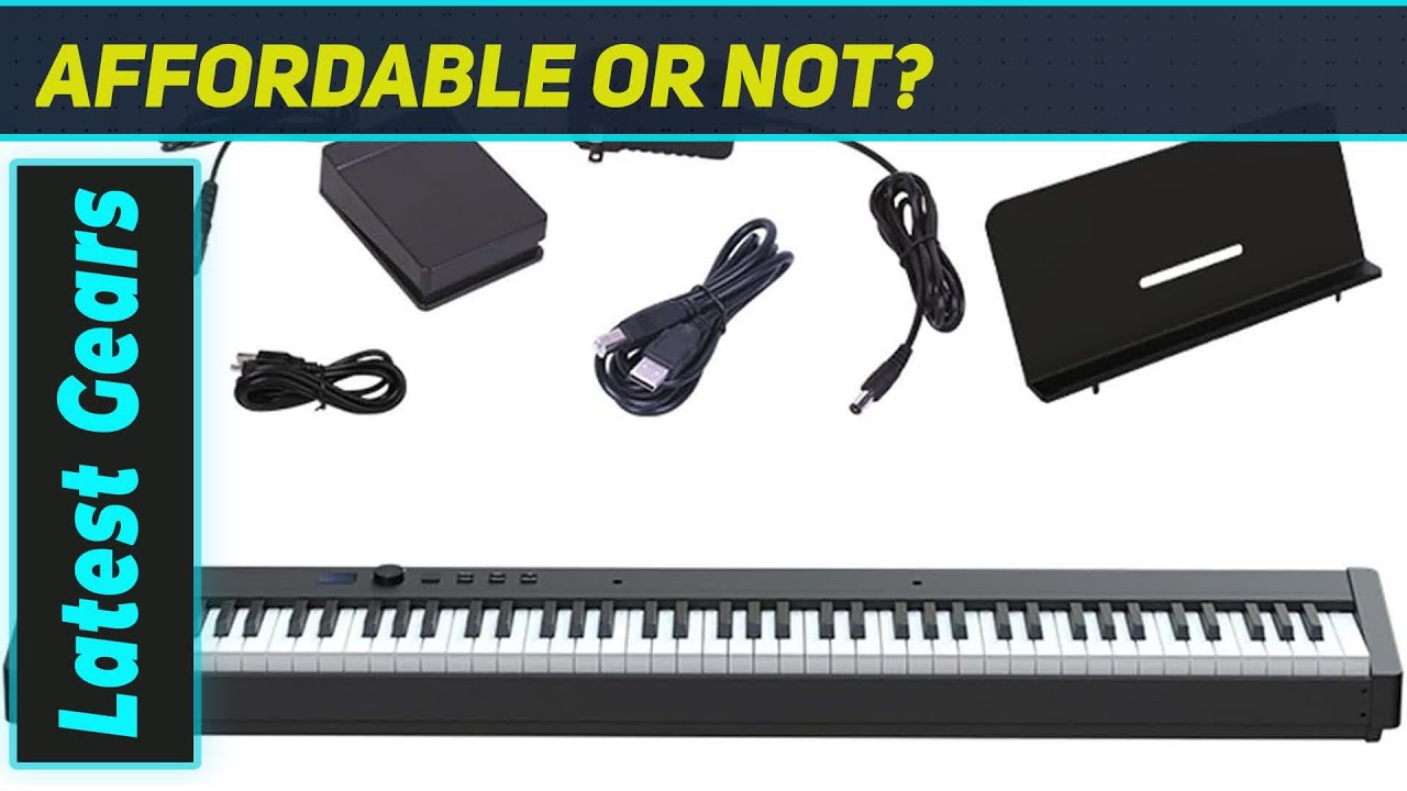 ZAMASS 88 Key Weighted Keyboard: Your Portable Piano