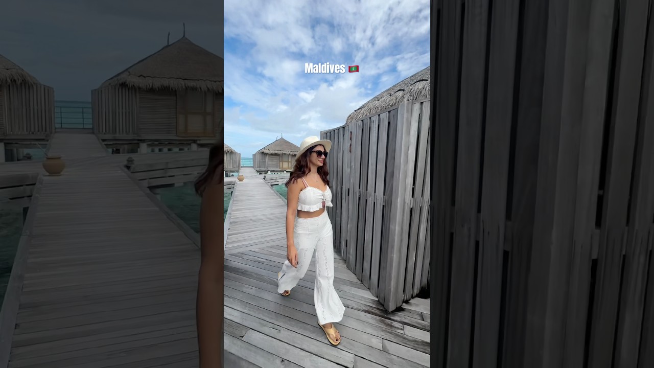 Роскошный курорт на Мальдивах и вилла над водой