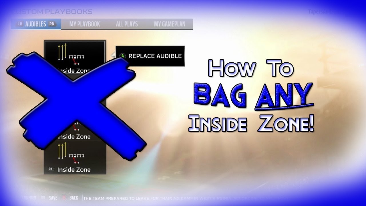 HOW TO BAG ANY INSIDE ZONE!!!! NEVER HAVE THEM RUN AGAIN, WL DESTROYER!!!!