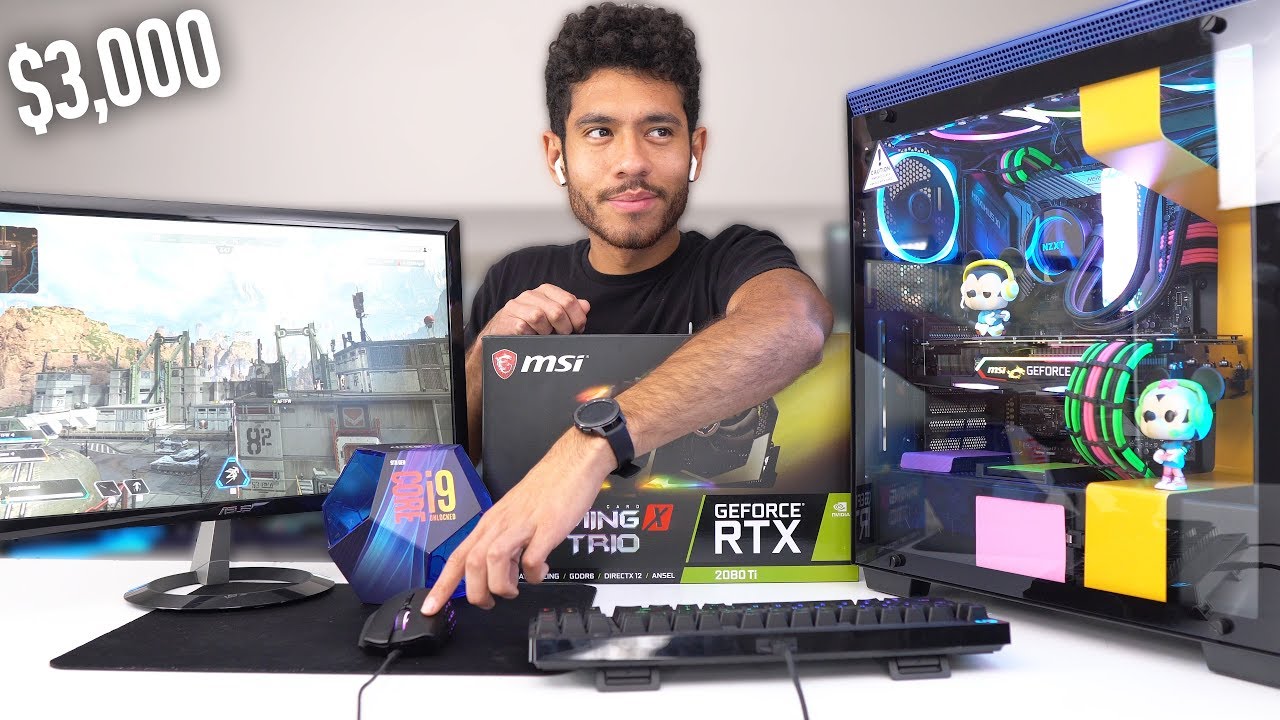 $3000 Gaming Build i9 9900K RTX 2080 Ti (w/ Benchmarks) - YouTube