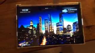 Second test of photoframe/magic mirror java project for the Raspberry Pi and PiDome screenshot 3