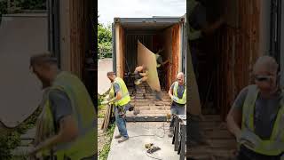 This satisfying build shows the complete container conversion process