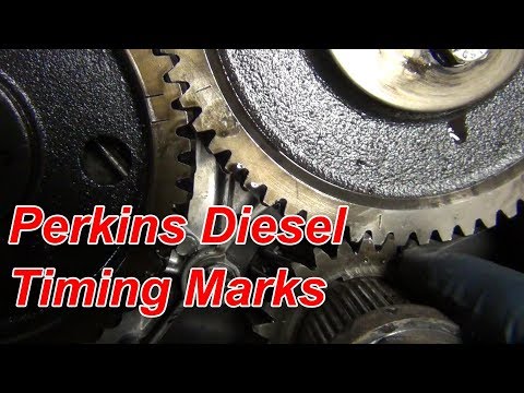 Perkins Diesel Engine Timing Marks in Full HD