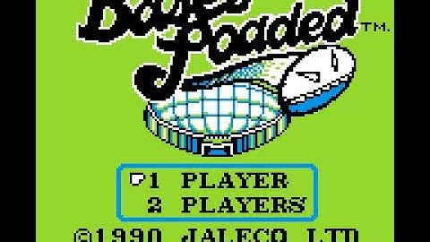 Bases Loaded 1990 Game Boy