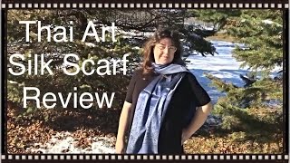 Thai Art Silk Scarf Review screenshot 5