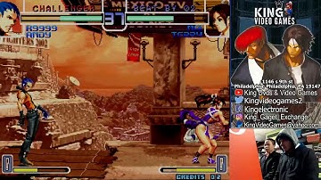 KING VIDEO GAMES  KOF 2002 NEO GEO ARCADE MVS