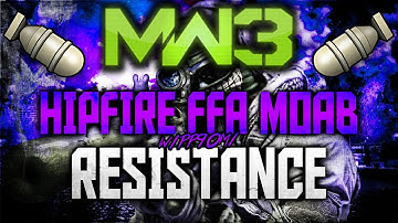 COD MW3: *CRAZY* HIP FIRE FFA MOAB W/ NO ATTACHMENTS! - More AW Talk?