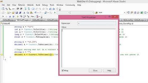 Input string was not in a correct format in C#