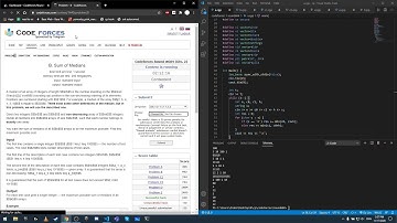 Codeforces Round #681 Div. 2 (5639th) Screencast + Solutions (A-C1)