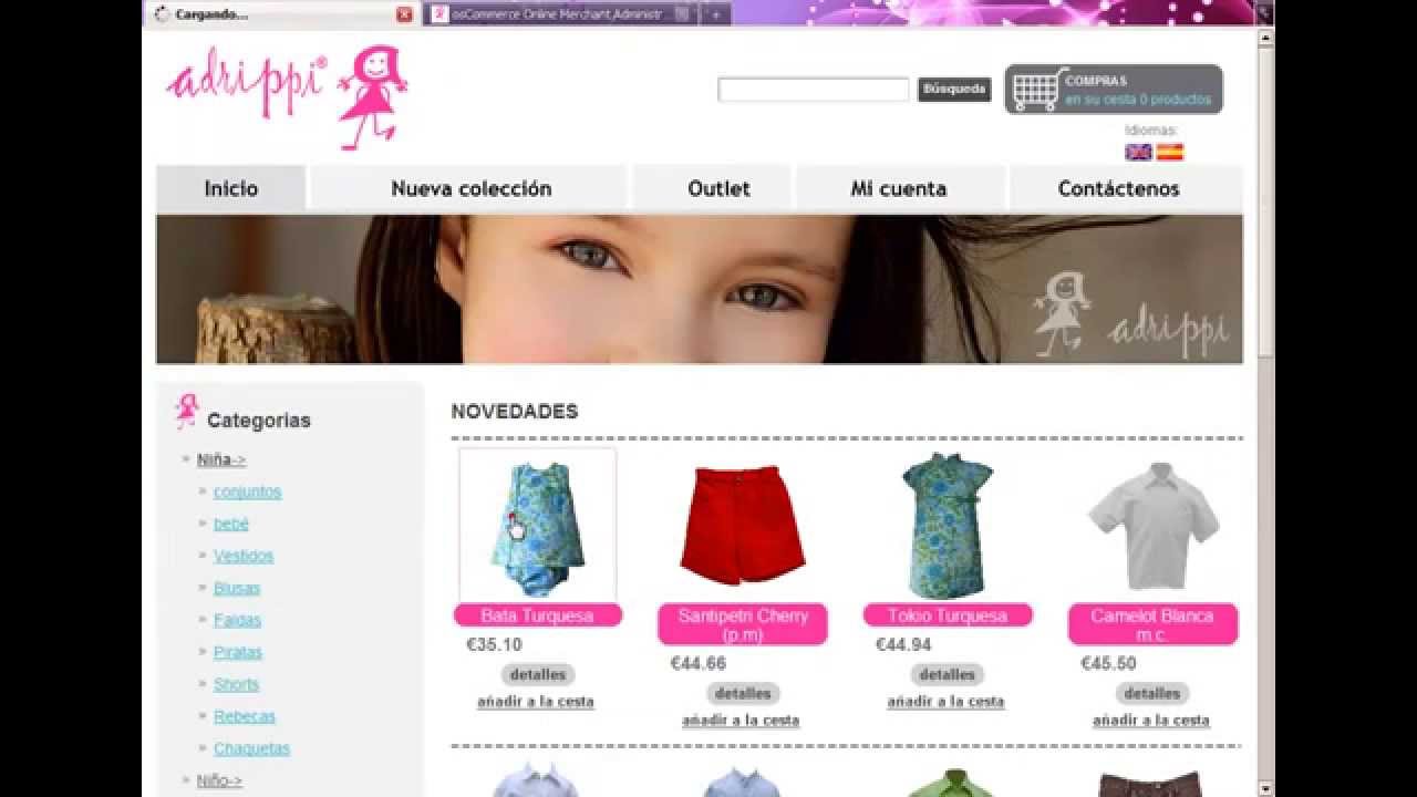 olvidadizo Abigarrado los padres de crianza Tienda online de ropa infantil - e-commerce | Programador PHP .ORG -  Programador PHP .ORG