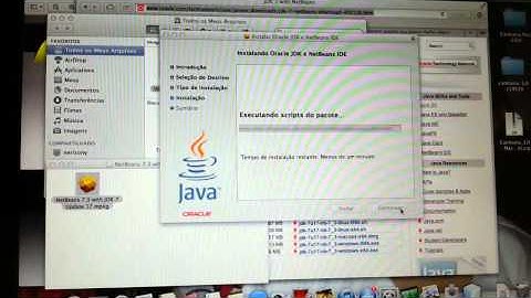 aula 4818 java seIII   MacOs instalando Netbeans e Java no Apple MacBookPro e testando