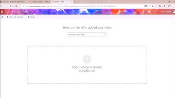 How to upload videos in a channel in Video Portal?