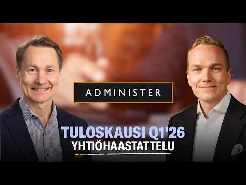 Administer Q1'26: Liikevaihdon lasku heijastui kannattavuuteen