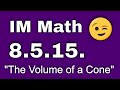 8th Grade Math Quiz: Volume and Graphs