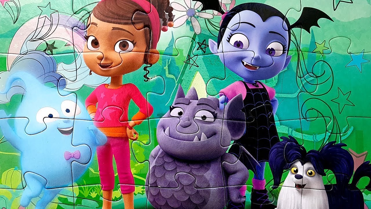 PUZZLE Vampirina Puzzles Video Kids Vampirina Puzzles Educa Jigsaw Puzzle - YouTube