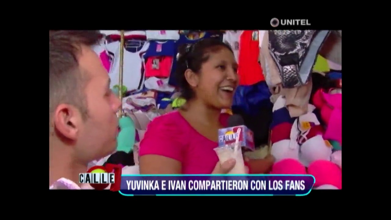 Ivan y Yuvinka salieron a compartir con los fans de Calle 7