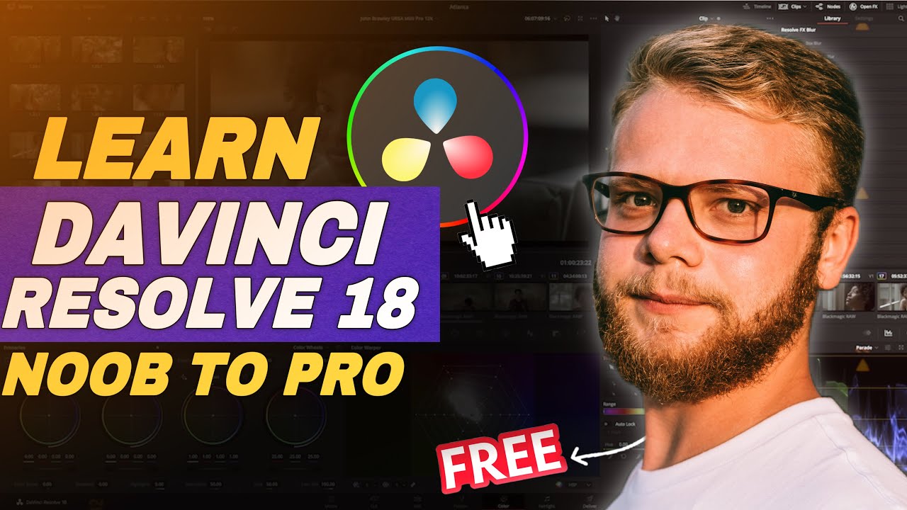 DaVinci Resolve 18 Full Crash Course In Hindi🔥 - NOOB TO PRO EDITOR ...