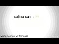 Salina Salina Saadlamjarred Arabic Status