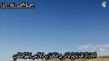 تلاوة رائعة ومؤثرة من سورة النور للشيخ عبدالله الموسى