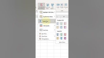 Conditional Formatting in Excel
